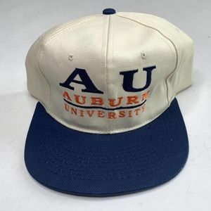Deadstock Vintage University of Auburn Snapback 1990s